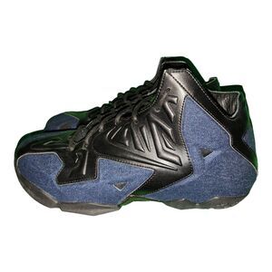 Nike Lebron 11 XI EXT Denim QS size 10.5